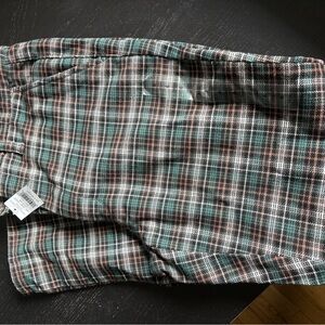 American Eagle Outfitters Plaid Skinny Trousers